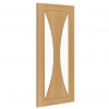 Deanta Internal Prefinished Oak Sorrento Doors [Clear Glass] - view 2