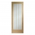 XL Joinery Internal Oak Suffolk Essential Pattern 10 Pre-Finished Doors [Etched Glass] - view 1