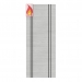 Deanta Internal Flush Light Grey Ash Veneer FD60 Fire Doors With Vertical Inlay - view 1