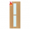 Glazing Option 12 For Deanta Flush Panel Doors - view 2