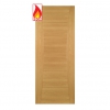Deanta Internal Prefinished Oak Pamplona Pre-Finished FD30 Fire Doors - view 1