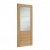 XL Joinery Internal Oak Palermo Original 2XG Pre-Finished Doors [Etched Glass] - view 2