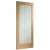 XL Joinery Internal Oak Suffolk Essential Pattern 10 Pre-Finished Doors [Etched Glass] - view 2