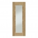 XL Joinery Internal Prefinished Oak Palermo Original 1 Light Doors [Clear Glass] - view 1