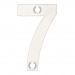 Zoo Polished Stainless Steel Face Fixing 50mm Numerals - view 8