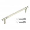 JV1803SNFF : 300 x 19mm : Satin Nickel : Jedo Venice Linear Secret Bolt Fix Pull Handle - view 1