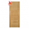 Deanta Internal Prefinished Oak Seville Pre-Finished FD60 Fire Doors - view 1