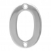 Eurospec Cast Polished Stainless Steel Face Fixing 50mm Numerals - view 1
