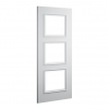 Deanta Internal White Primed Trinity Doors [Clear Bevelled Glass] - view 2