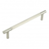 JV1803SN : 300 x 19mm : Satin Nickel : Jedo Venice Linear Bolt Fix Pull Handle - view 1
