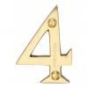 Heritage Brass C1567 Satin Brass Face Fixing 51mm Numerals - view 5