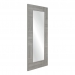 XL Joinery Internal Pre-Finished White Grey Laminate Ravenna Doors [Clear Glass] - view 2