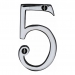 Heritage Brass C1560 Polished Chrome Face Fixing 76mm Numerals - view 6