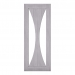 Deanta Internal Prefinished Light Grey Ash Sorrento Doors [Clear Glass] - view 1