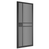 Deanta Internal Prefinished Black Dalston Doors [Tinted Glass] - view 2