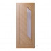 Deanta Internal Prefinished Oak Torino Doors [Clear Glass] - view 1