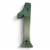 Traditional Satin Nickel 100mm Numerals - view 2