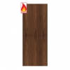 Deanta Internal Walnut Flush Panel FD60 Pre-Finished Fire Doors - view 1