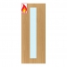 Glazing Option 10 For Deanta Flush Panel Doors - view 5