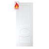 Deanta Internal White Primed Clarendon FD30 Fire Doors - view 1