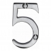 Heritage Brass C1567 Satin Chrome Face Fixing 51mm Numerals - view 6