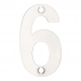 Zoo Polished Stainless Steel Face Fixing 75mm Numerals - view 7
