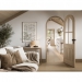 LPD Internal Prefinished Blonde Oak Mexicano Arch Head 4 Light Doors [Clear Bevelled Glass] - view 2