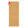 Deanta Internal Prefinished Oak Valencia Pre-Finished FD30 Fire Doors - view 1