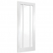 XL Joinery Internal White Primed Worcester FD30 Fire Doors [Clear Glass] - view 2
