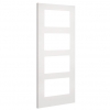 Deanta Internal White Primed Coventry Doors [Clear Glass] - view 2