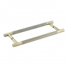 JV1800ABB2B : 300 x 19mm : Antique Brass : Jedo Bari Knurled Back To Back Pull Handles - view 1