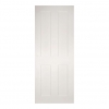 Deanta Internal White Primed Eton Doors - view 1
