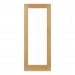Deanta Internal Oak Ely 1 Full Light Doors [Etched Glass] - view 1