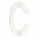 Zoo Polished Stainless Face Fixing 75mm Letters - view 3
