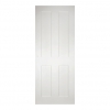 Deanta Internal White Primed Eton Doors - view 1