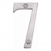 Heritage Brass C1560 Satin Chrome Face Fixing 76mm Numerals - view 8