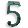 Traditional Polished Chrome 100mm Numerals - view 6