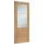XL Joinery Internal Oak Palermo Essential Pre-Finished 2XG Doors [Etched Glass] - view 2