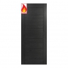 Deanta Internal Prefinished Brushed Black Oak Seville FD30 Fire Doors - view 1