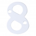 Aluminium Face Fixing 50mm Numerals - view 9