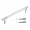 JV1803PCFF : 300 x 19mm : Polished Chrome : Jedo Venice Linear Secret Bolt Fix Pull Handle - view 1