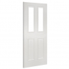 Deanta Internal White Primed Rochester Doors [Clear Glass] - view 2