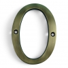 Traditional Antique Brass 100mm Numerals - view 1