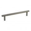 JV1800BN : 300 x 19mm : Black Nickel : Jedo Bari Knurled Bolt Fix Pull Handle - view 1
