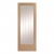 XL Joinery Internal Oak Suffolk Original Pattern 10 Pre-Finished Doors [Etched Glass] - view 1