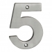 Eurospec Cast Satin Stainless Steel Face Fixing 100mm Numerals - view 6