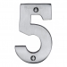 Heritage Brass C1566 Satin Chrome Face Fixing 76mm Numerals - view 6