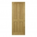 Deanta Internal Prefinished Oak Bury Doors - view 1