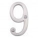 Heritage Brass C1560 Satin Chrome Face Fixing 76mm Numerals - view 10