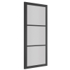 Deanta Internal Prefinished Black Camden Doors [Clear Glass] - view 2